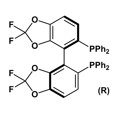 (R)-5,5”-Bis(diphenylphosphino)-2,2,2”,2”-tetrafluoro-4,4”-bi-1,3-benzodioxole
