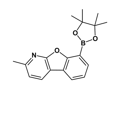 2-methyl-8-(4,4,5,5-tetramethyl-1,3,2-dioxaborolan-2-yl)benzofuro[2,3-b]pyridine