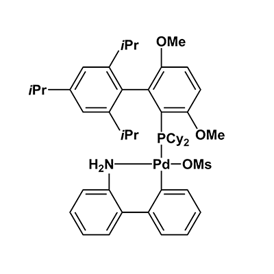 Methanesulfonato2-Dicyclohexylphosphino-3,6-dimethoxy-2′-4′-6′-tri-i-propyl-1,1′-bipheny)(2′-amino-1,1′-biphenyl-2-yl)palladium(II)(Brettphos Pd G3)