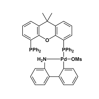 Methanesulfonato[9,9-dimethyl-4,5-bis(diphenylphosphino)xanthene][2′-amino-1,1′-biphenyl]palladium(II)(xantphos Pd G3)