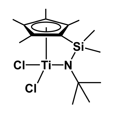 Dichloro[η(5):η(1)-N-dimethyl(tetramethylcyclopentadienyl)silyl(tert-butyl)amido]titanium