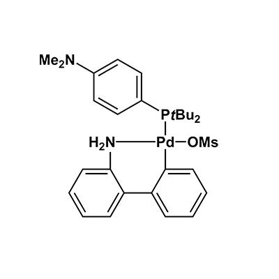 Methanesulfonato{[4-(N,N-dimethylamino)phenyl]di-t-butylphosphino}(2-amino-1,1-biphenyl-2-yl)palladium(II)(AmphosPd G3)